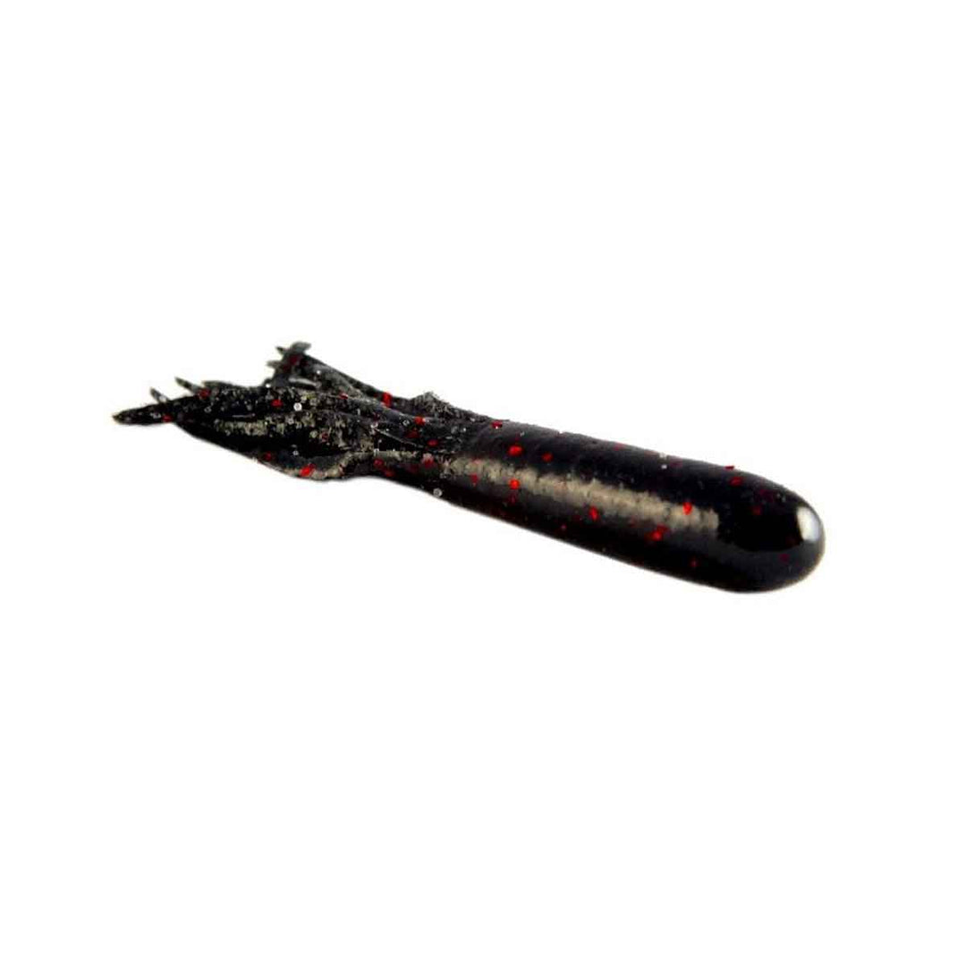 3.7" Stupid Tube_Black Neon Red