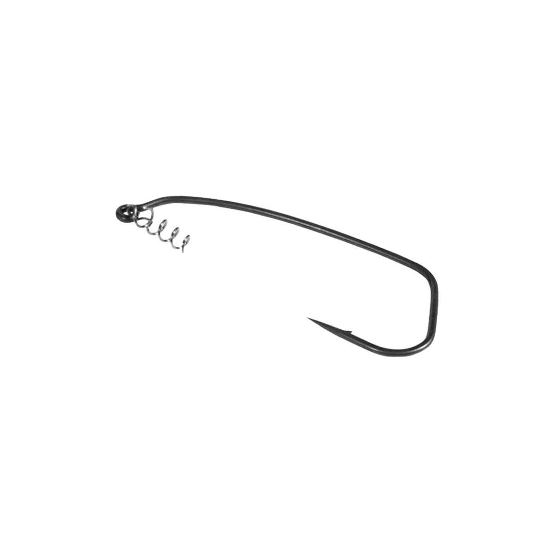 BKK Permalock Hook – heavy-duty offset hook with screw-lock keeper for soft plastics