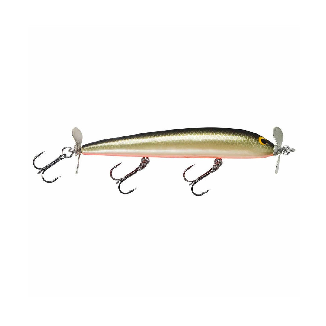Bagley Bang O Lure Twin Spin topwater bait with dual prop blades