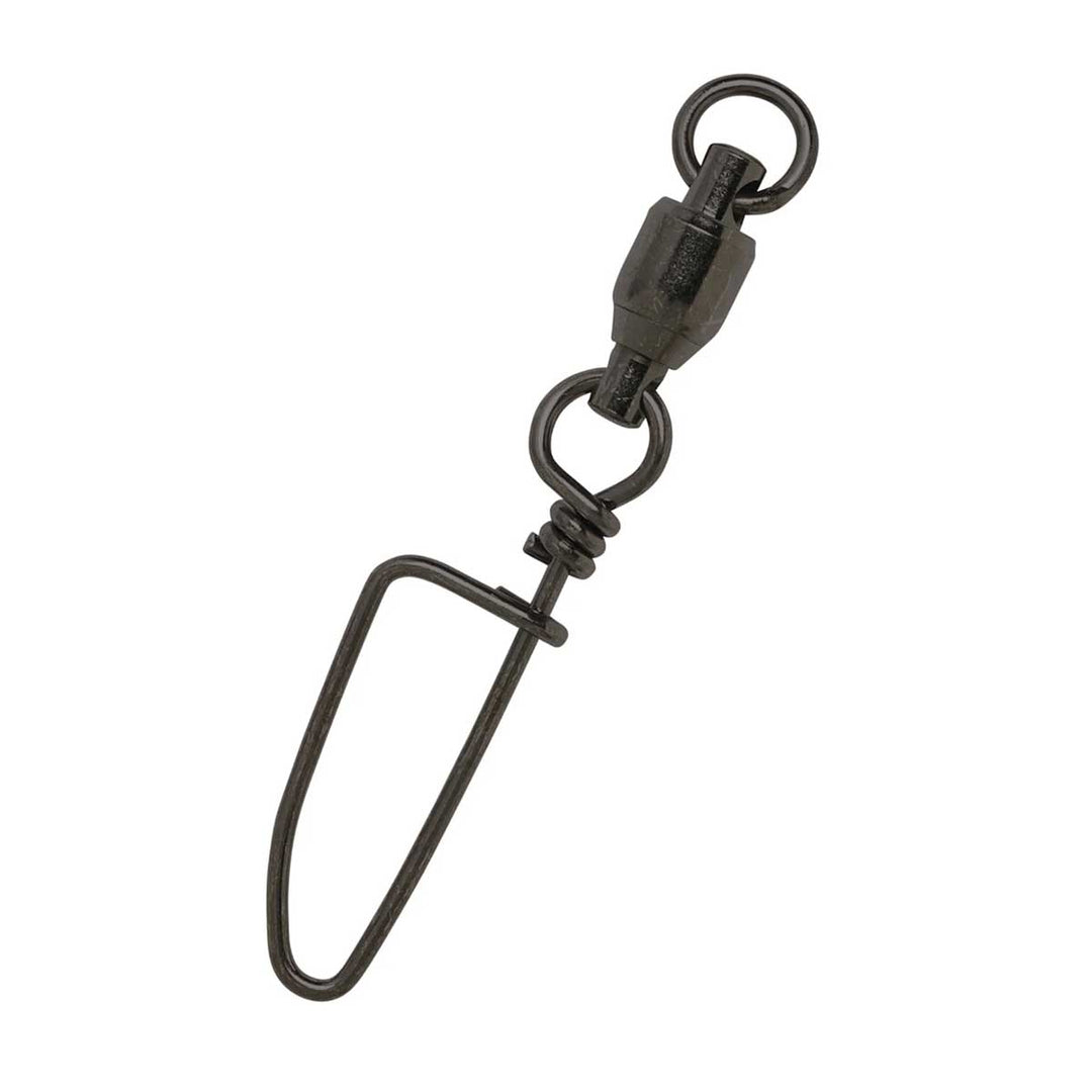 Eagle Claw Ball Bearing Swivel with Coastlock Snap – heavy duty fishing swivel quick-change snap