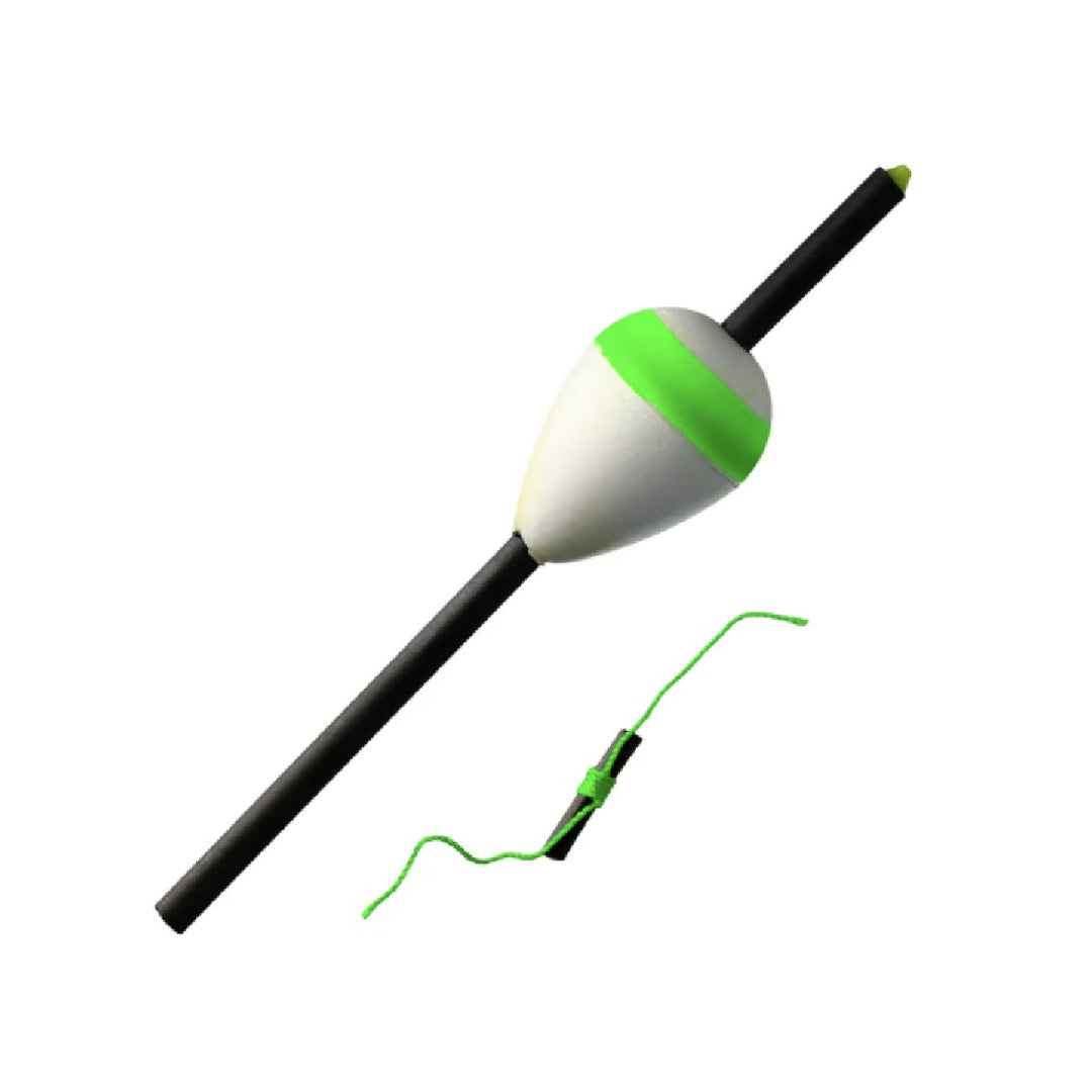 Betts Bobber Fly Pear 1.5 inch float close-up