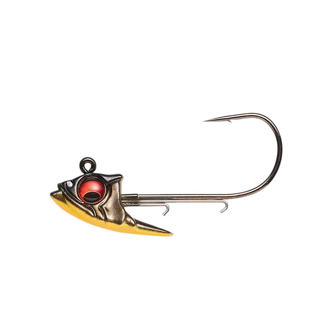 Body Balance Swimbait Heads_Deadly Black Shad