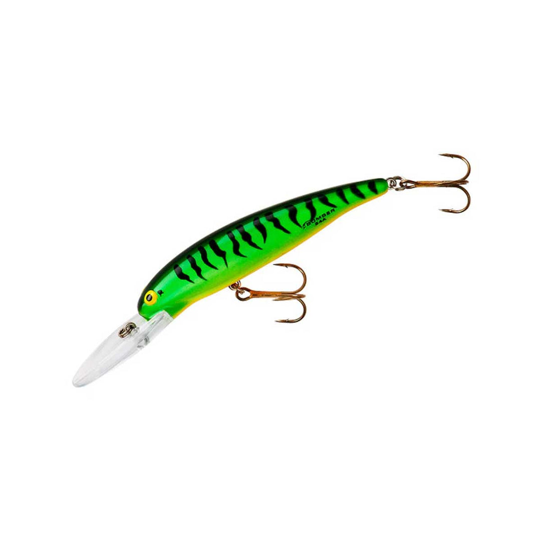 Bomber Next Gen Deep Long A deep-diving jerkbait with realistic finish and premium treble hooks for freshwater and saltwater fishing
