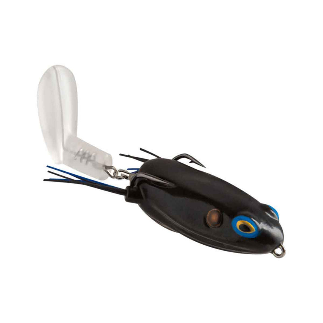 Booyah ToadRunner Jr. – Compact Weedless Topwater Frog with Boot Tail for Bass Fishing