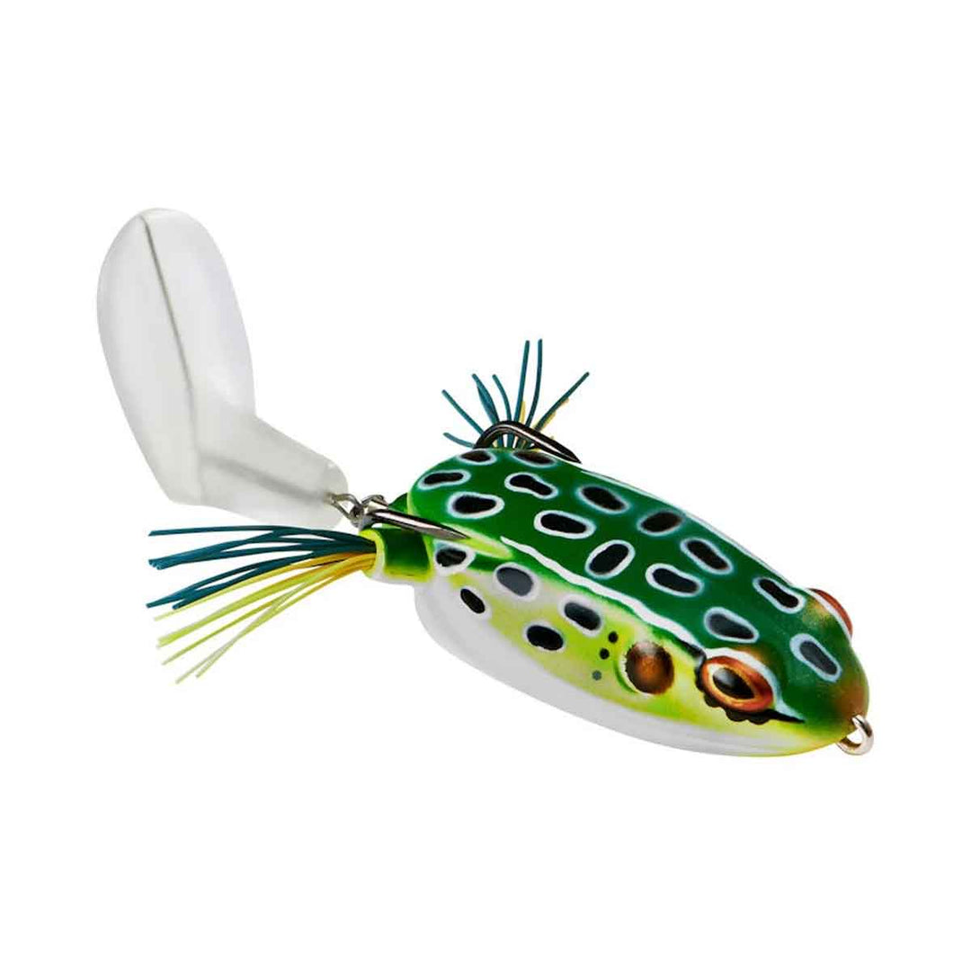 Booyah ToadRunner – Weedless Topwater Toad Lure with Boot Tail for Bass Fishing
