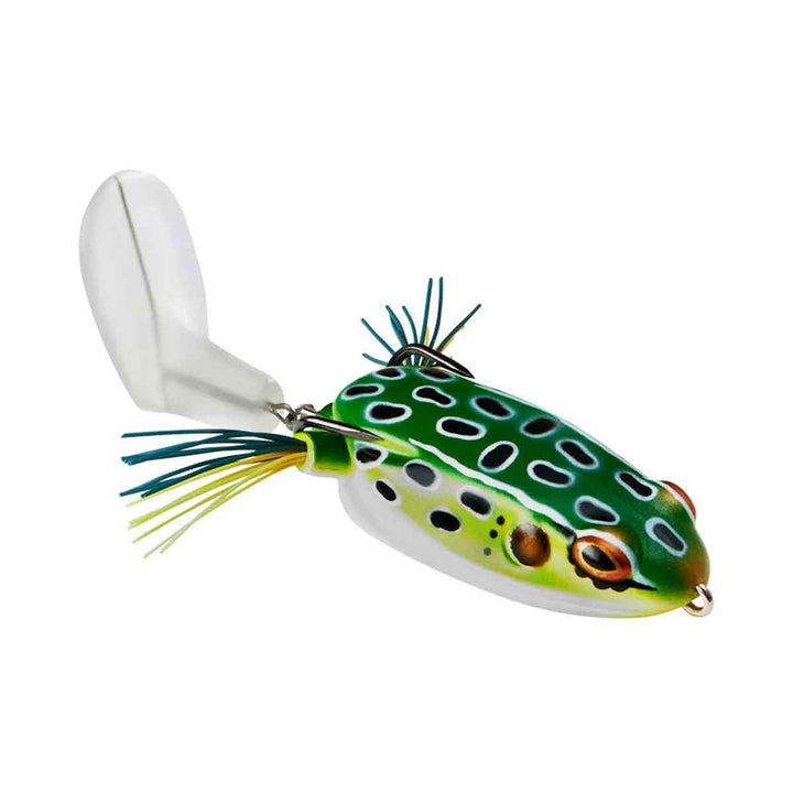 Booyah ToadRunner – Weedless Topwater Toad Lure with Boot Tail for Bass Fishing