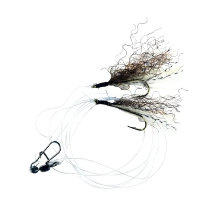 Pre-tied perch rig by Warrior for panfish fishing