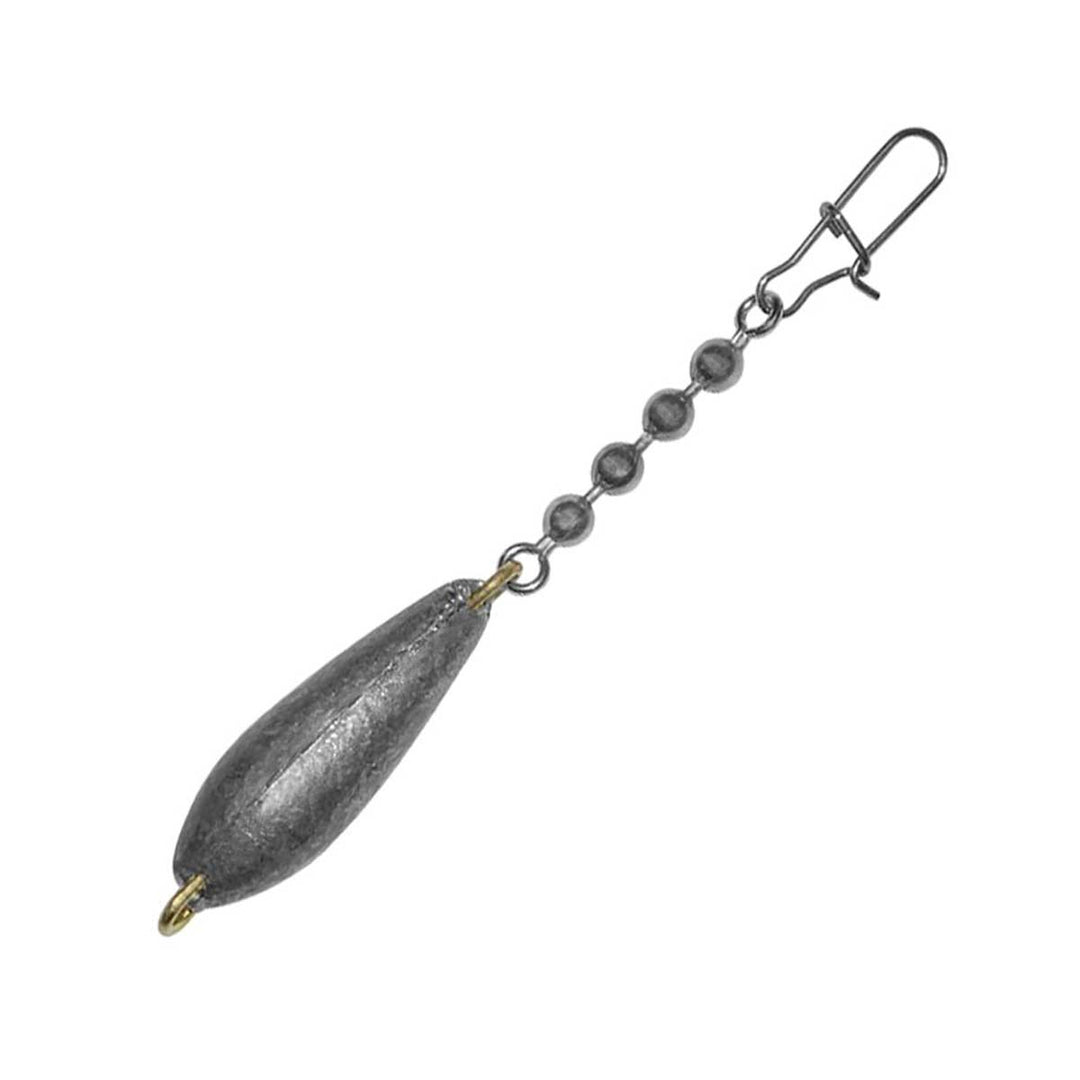 Bullet Weights Trolling Sinker and Chain Snap