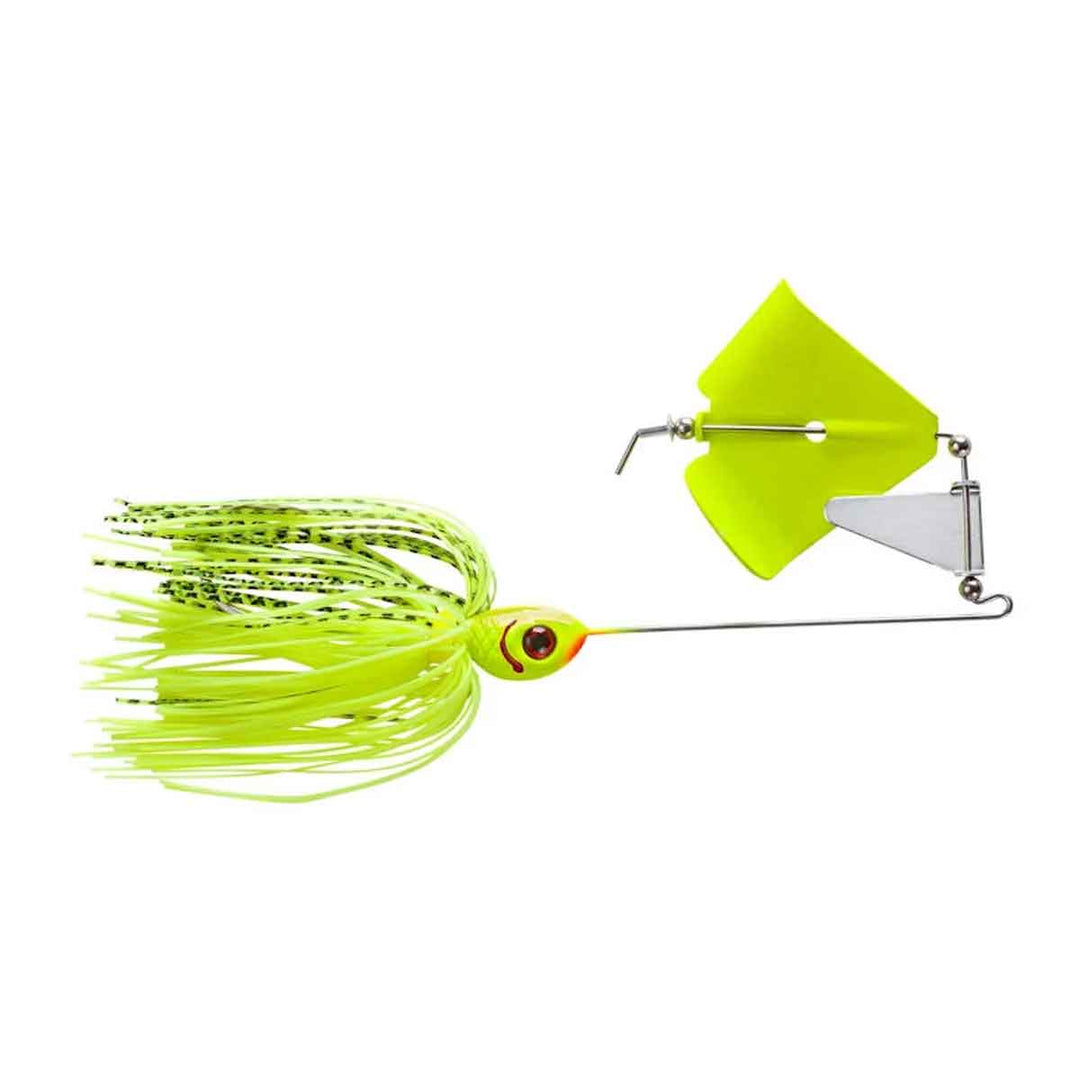 Booyah Buzz – Loud Topwater Buzzbait for Bass with Squealing Blade and Skirt