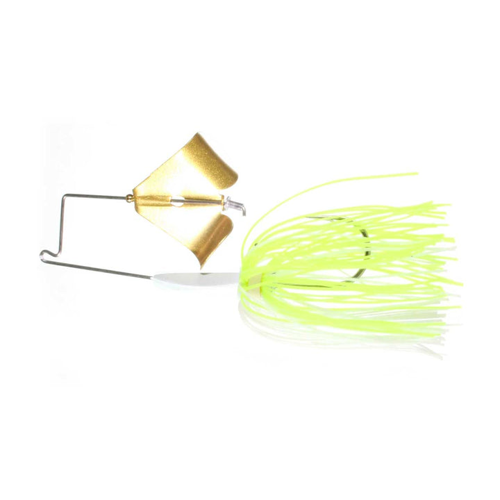 Buzzbait_White Chartruese/Gold