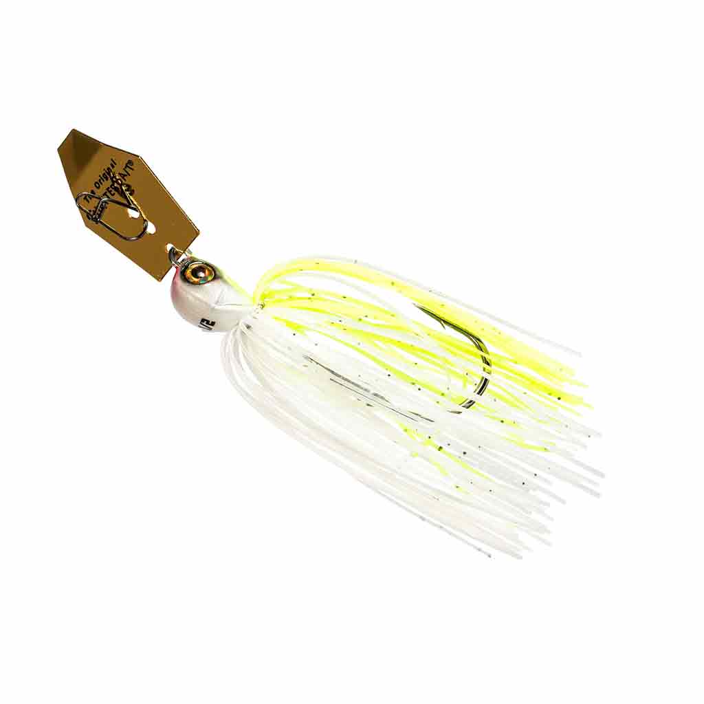 Chatterbait Elite EVO_Chartruese/White