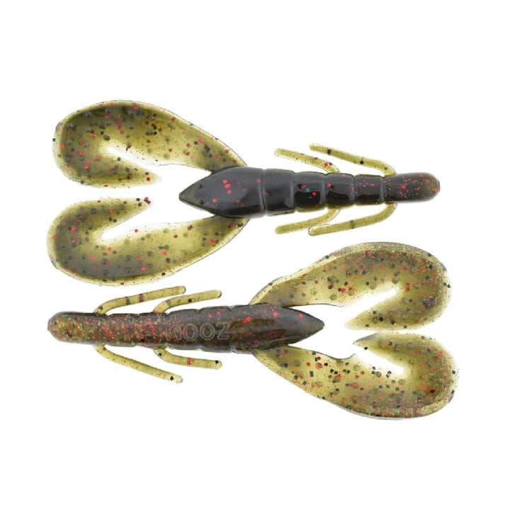 Action-ready Zoom Super Speed Craw with cupped claws