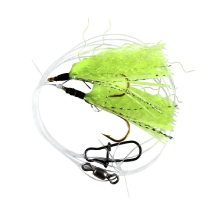 Pre-tied perch rig by Warrior for panfish fishing