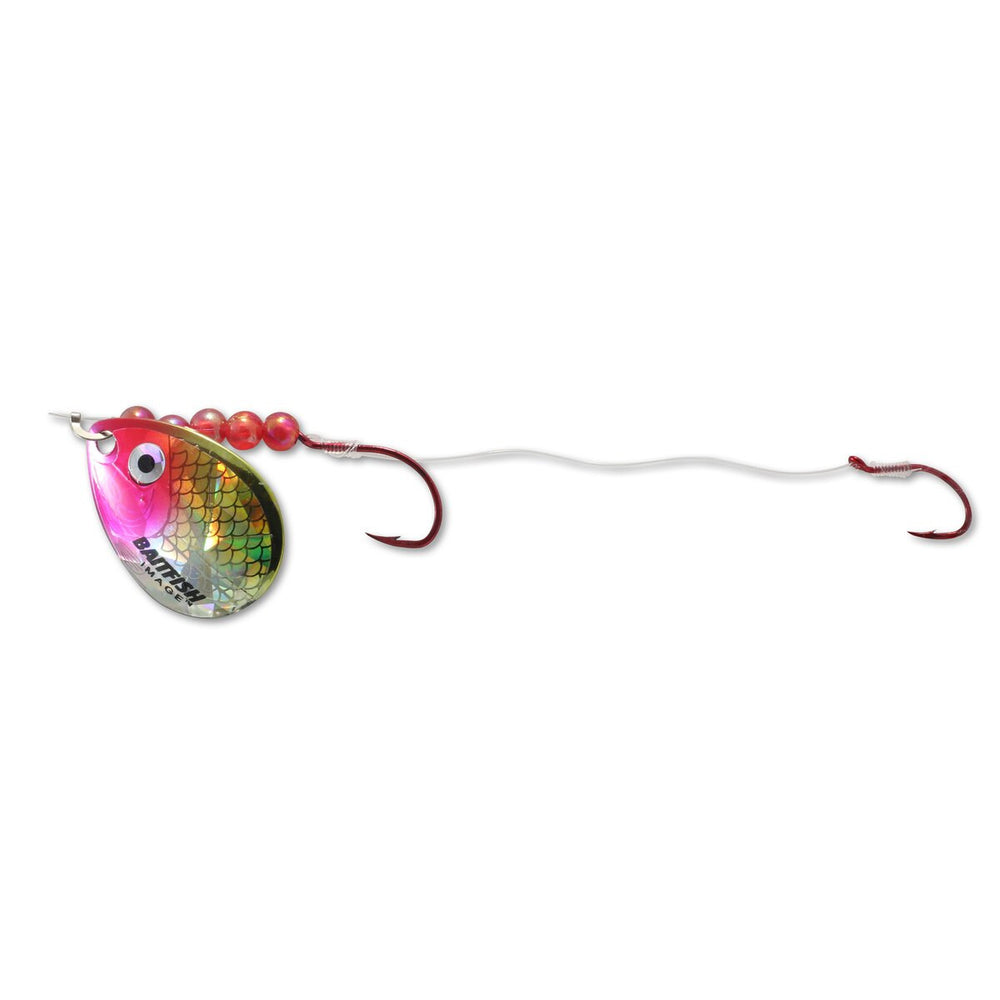 Northland Baitfish Spinner Harness with baitfish-profile blade and beads