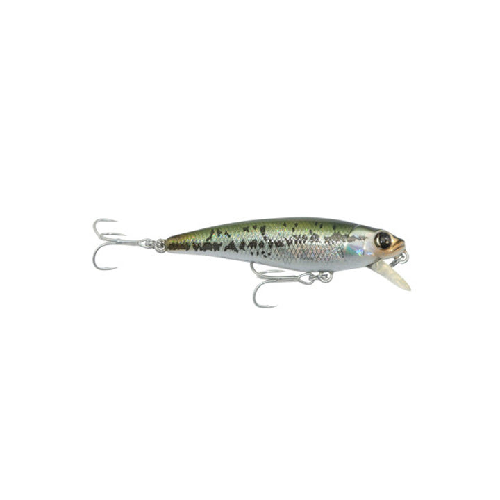 Bass angler using Cultiva Rip’n Minnow 65 jerkbait