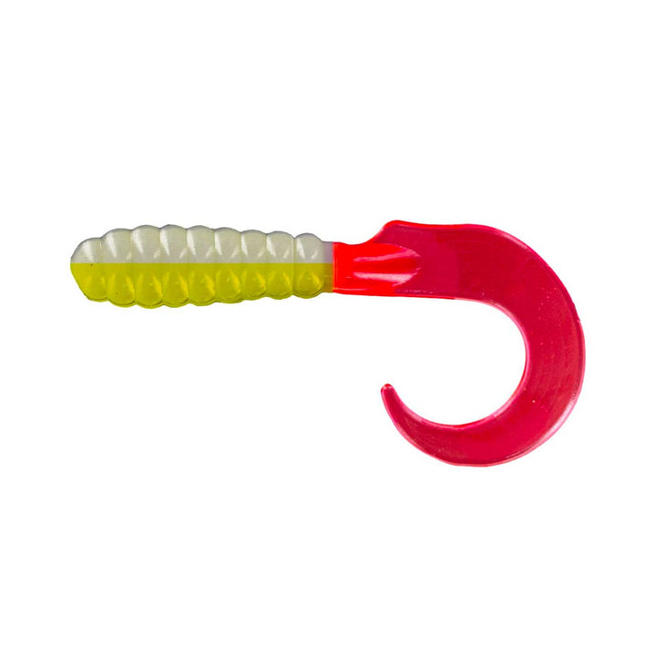 Big Bite Baits Curl Tail Grub – soft plastic fishing grub with ribbed body and action curl tail