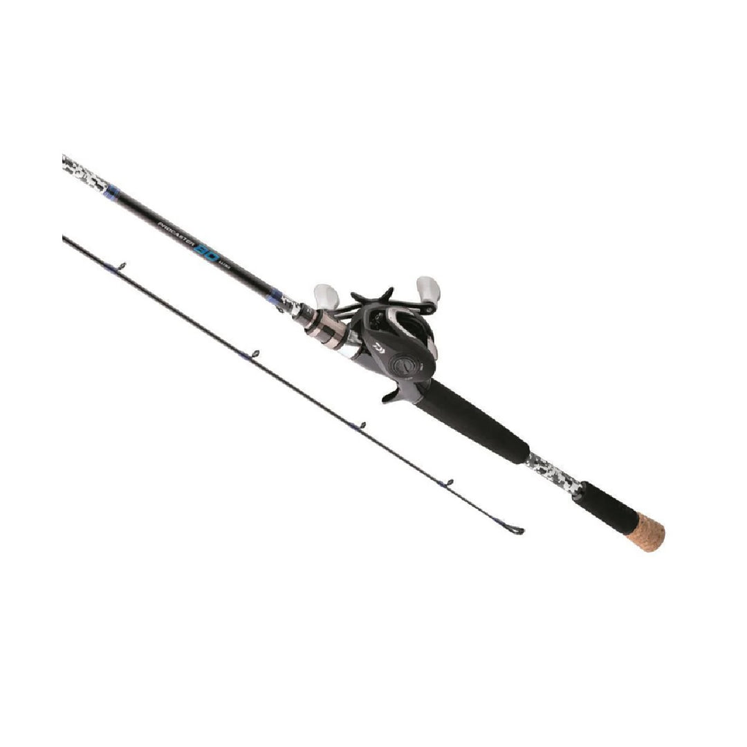 Daiwa Procaster 80 II Baitcasting Combo – Low-Profile Reel and Rod Setup for Precision Casting