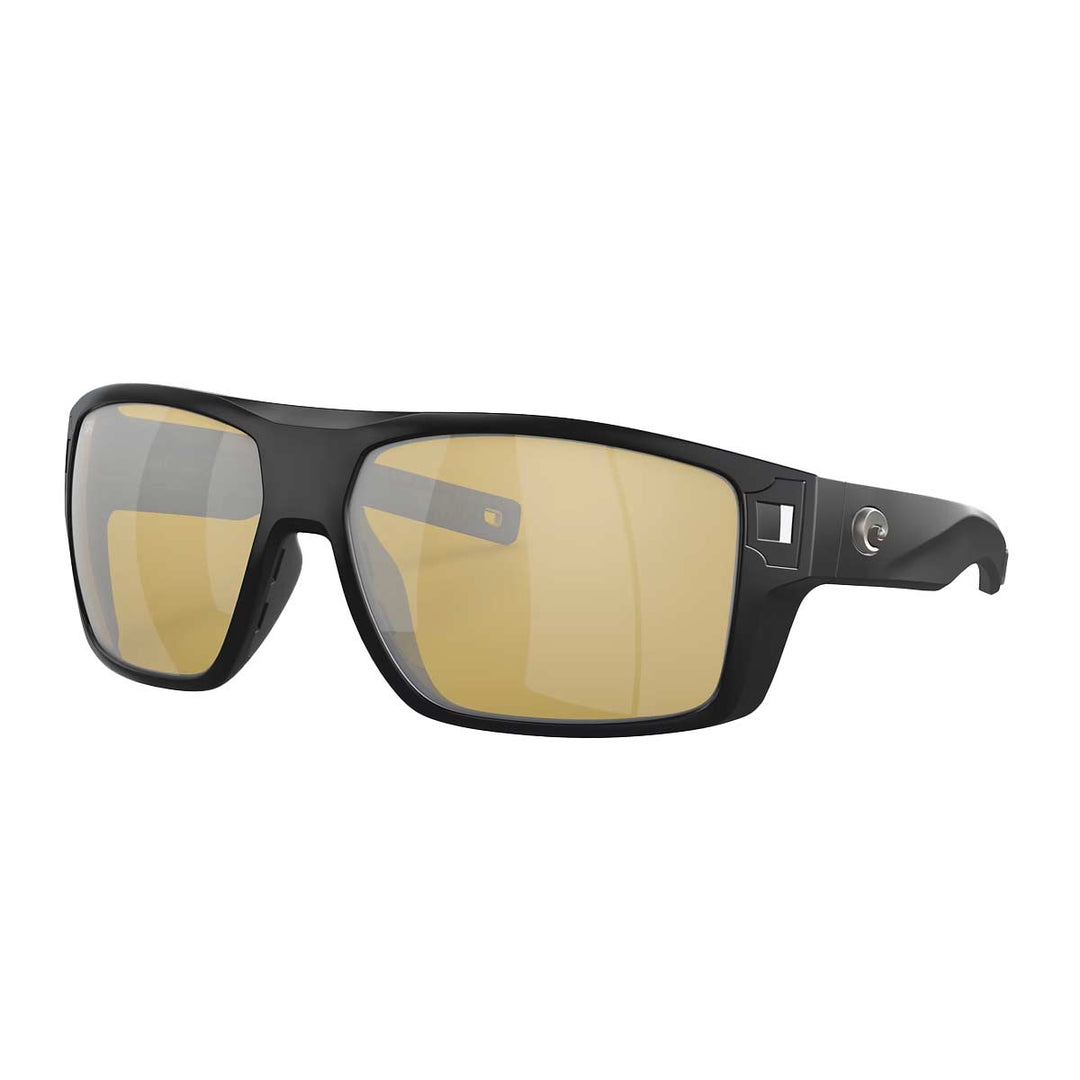 Costa Del Mar Diego Sunglasses with full-wrap polarized lenses, side shields, and rubber grips for pro-level fishing and boating
