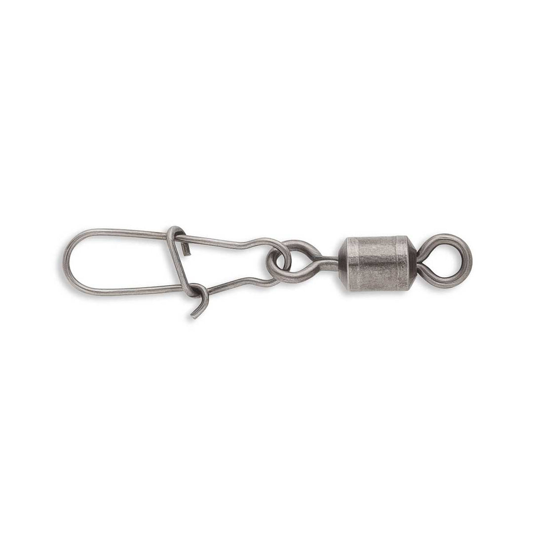 Duolock Snap Swivel with stainless steel construction and anti-twist swivel for fishing lures