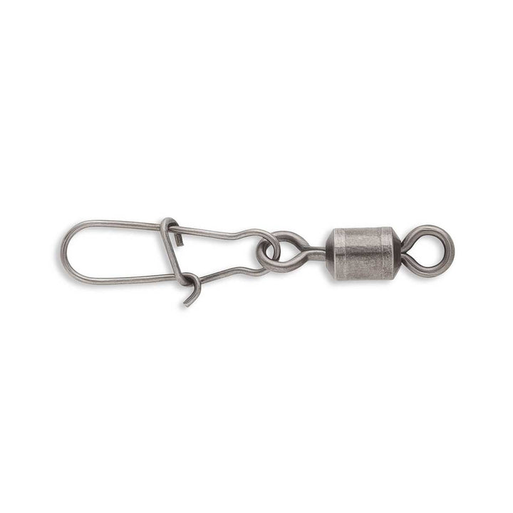 Duolock Snap Swivel with stainless steel construction and anti-twist swivel for fishing lures