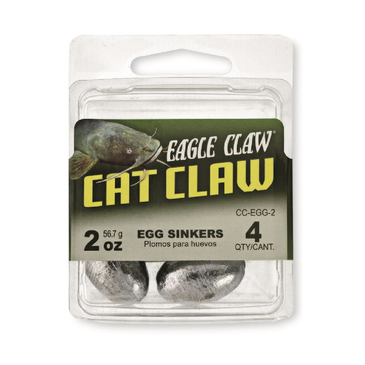 Eagle Claw Cat Claw Egg Sinkers  in packaging
