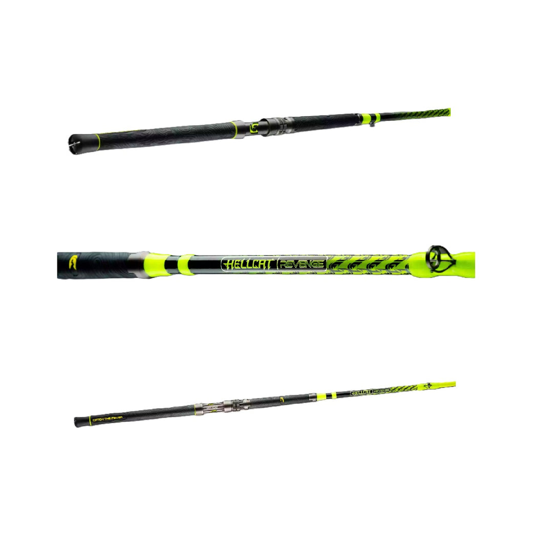 Fever Hellcat Revenge Spinning Rod stainless steel guides with ceramic inserts