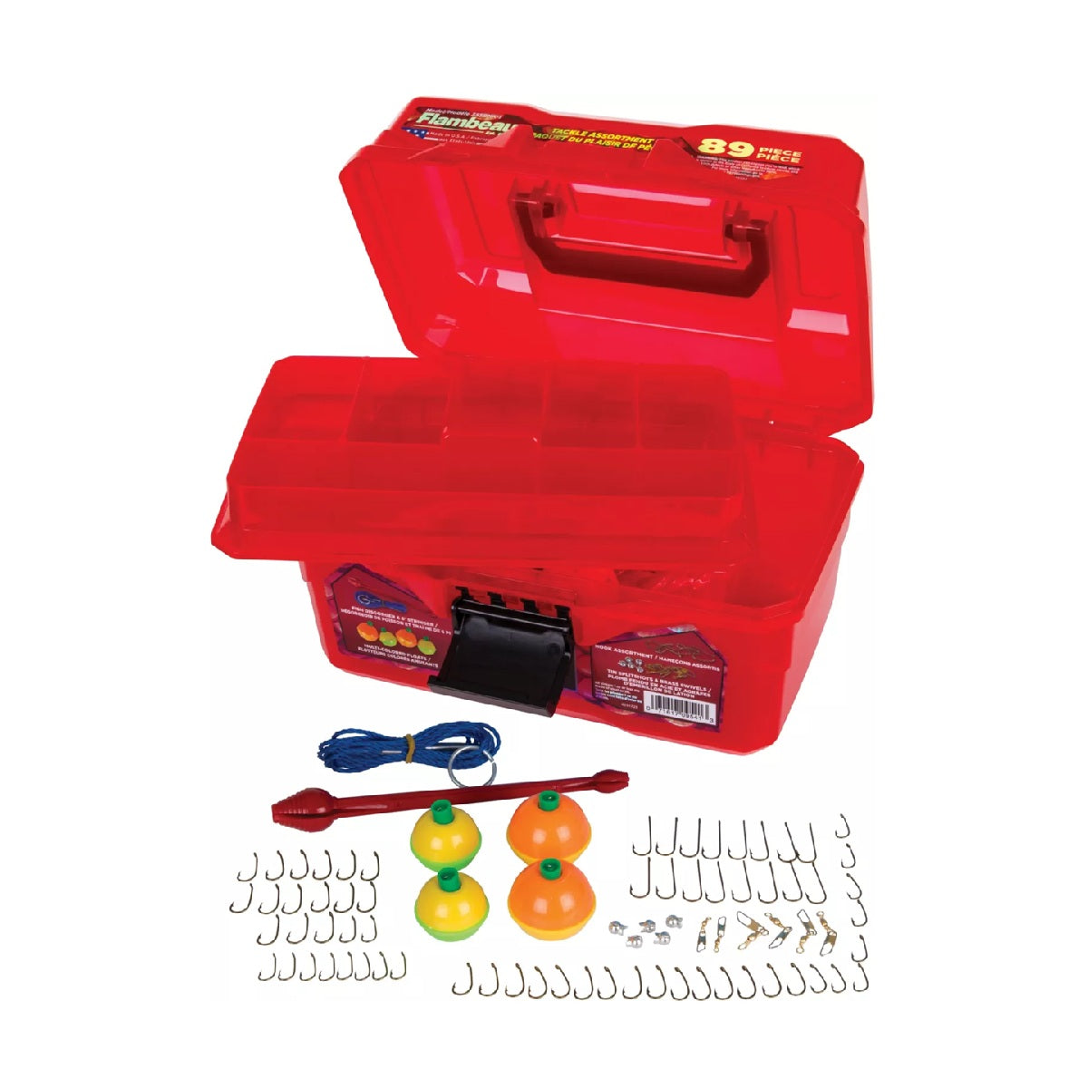 Flambeau 89 Piece IKE Tackle Assortment