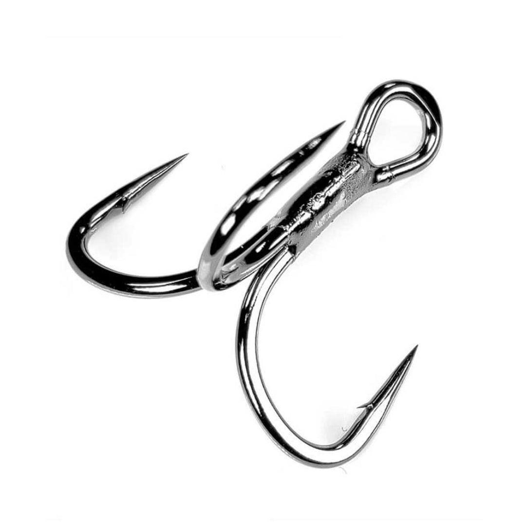 Gamakatsu 2X Strong EWG Short Shank Treble Hook for crankbaits, jerkbaits, and topwater lures