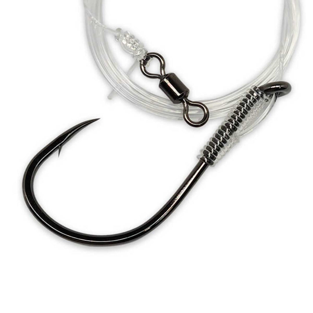Gamakatsu Catfish Hook Rig with pre-tied leader and circle hook for big catfish fishing