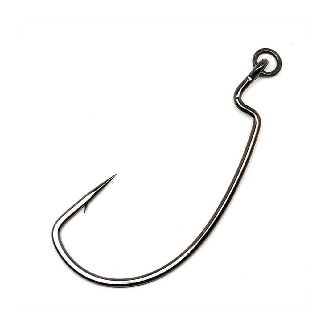 Gamakatsu EWG Superline Worm Hook with Ring designed for heavy cover fishing with big plastics