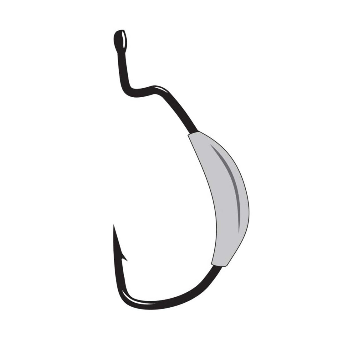 Gamakatsu EWG Weighted Monster Hook designed for big soft plastics and trophy bass fishing