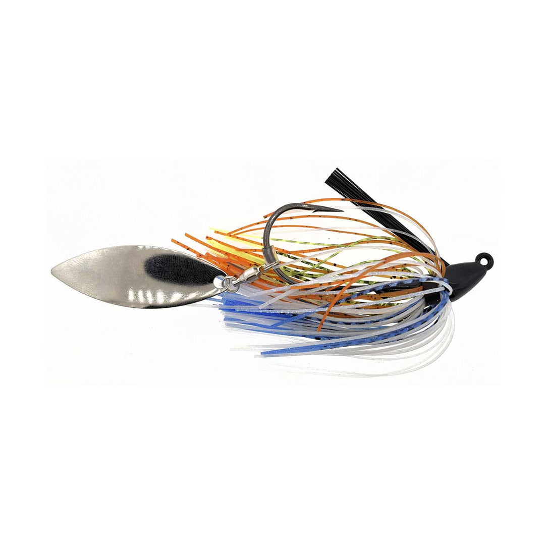 Gambler Southern Flash Swim Jig with underspin blade and premium skirt for bass fishing
