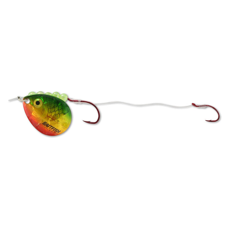 Northland Baitfish Spinner Harness with baitfish-profile blade and beads