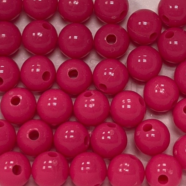 Beads_O Hot Pink