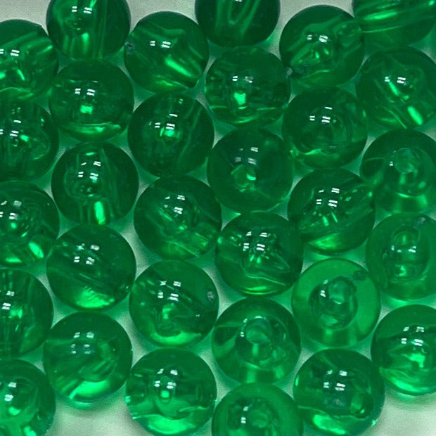 Beads_Transparent Emerald Green