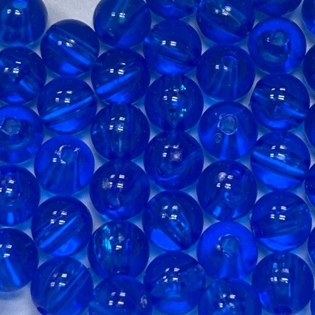 Beads_Transparent Blue