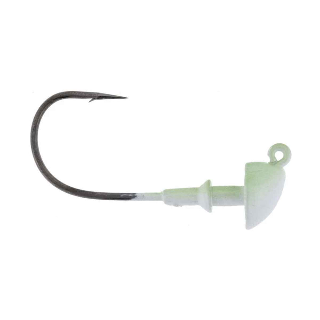 Buckeye Lures J-Will Swimbait Head with screw-lock bait keeper and realistic jig head design