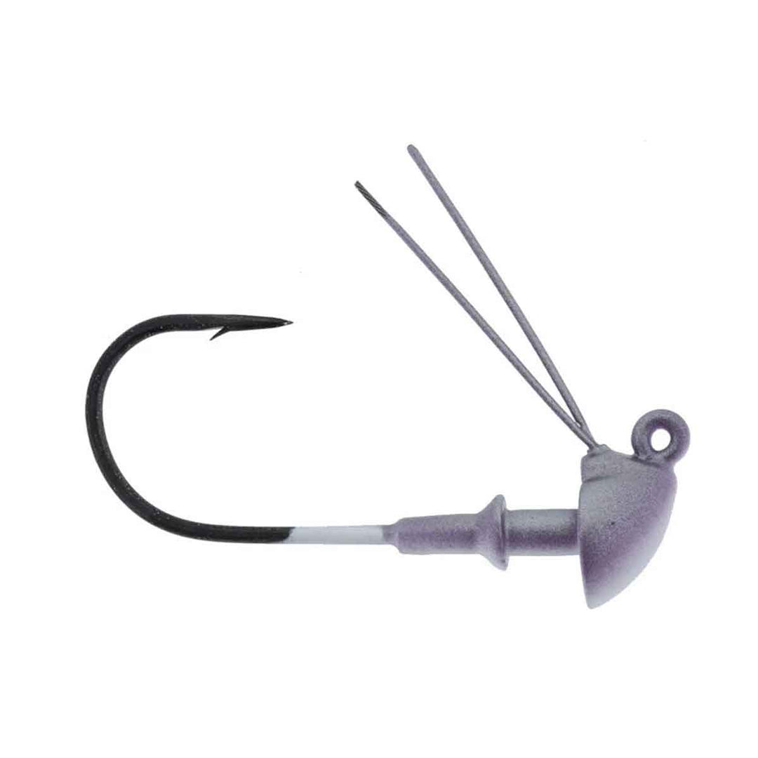 Buckeye Lures J-Will Weedless Swimbait Head with screw-lock keeper and wire guard for fishing swimbaits in heavy cover