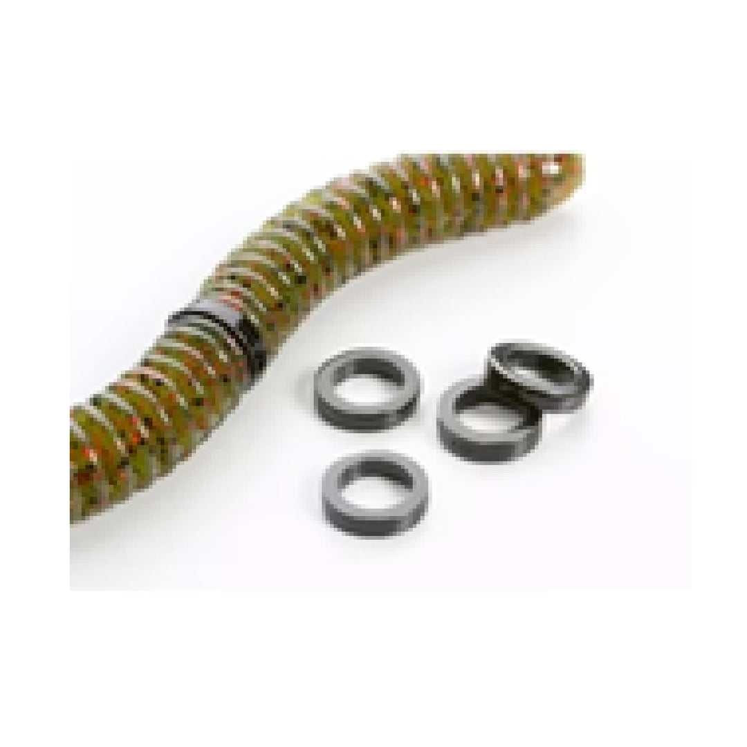 Lake Fork Ring Weight rigged on soft plastic worm