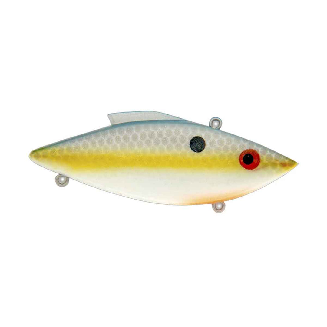 Bill Lewis Mag-Trap oversized lipless crankbait for trophy bass and big gamefish with loud rattles