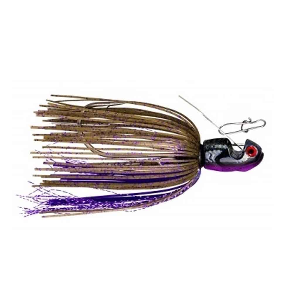Booyah Melee Vibrating Jig – High-Vibration Bladed Jig for Bass with Silicone Skirt and Strong Hook