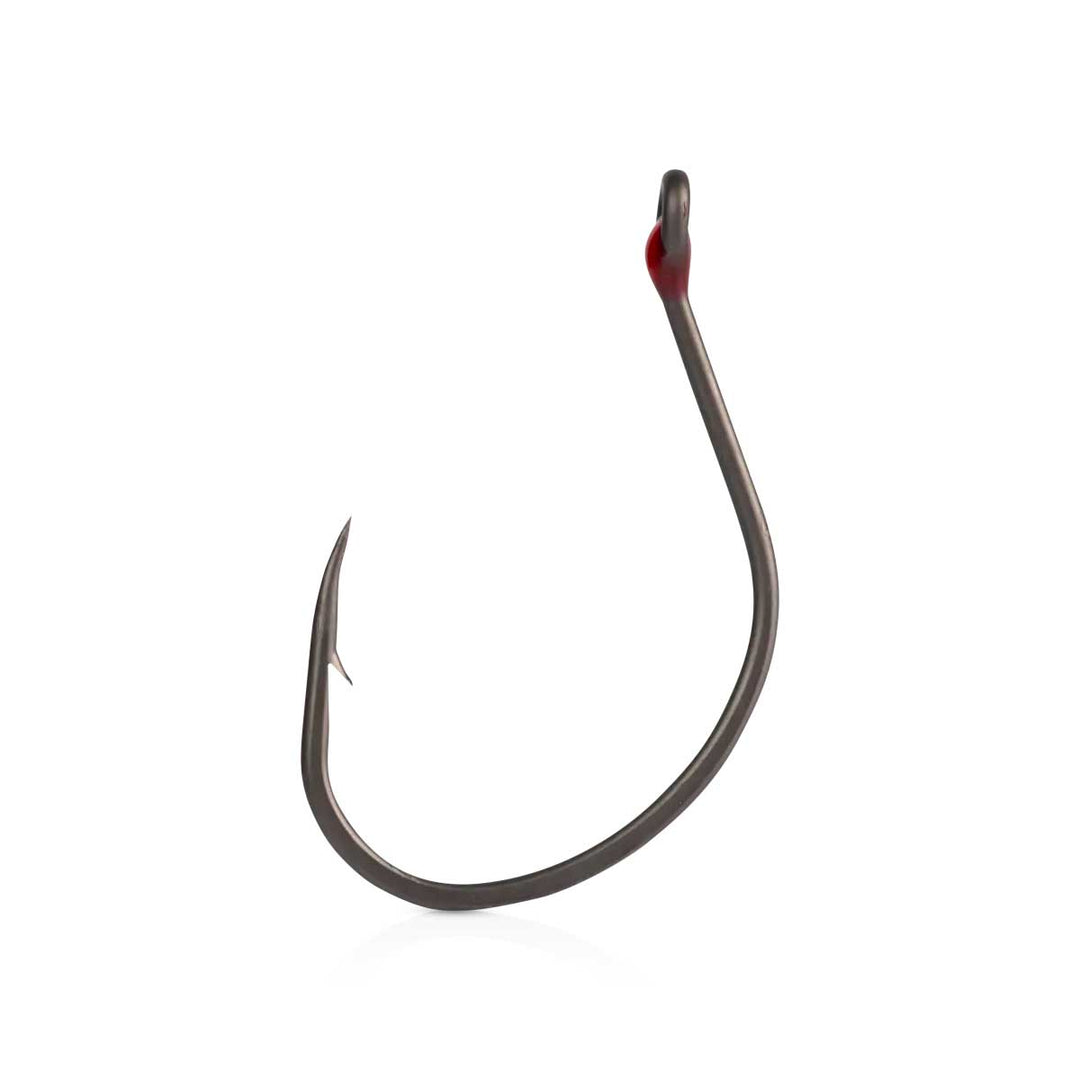 Mustad AlphaPoint Apex Wide Dropshot Hook on white background