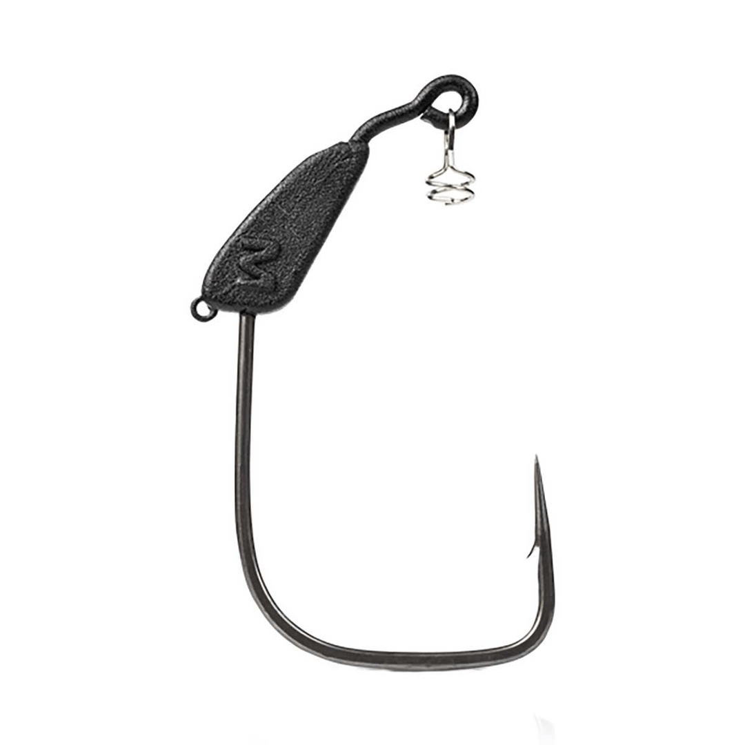 Mustad Alpha Point Infiltrator Weighted Hook – Weighted Swimbait Hook with AlphaPoint Technology