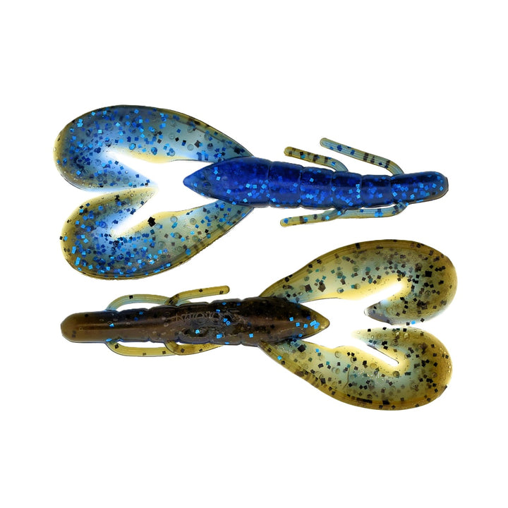 Action-ready Zoom Super Speed Craw with cupped claws