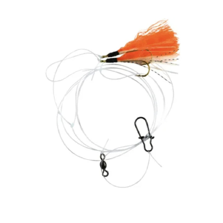 Pre-tied perch rig by Warrior for panfish fishing