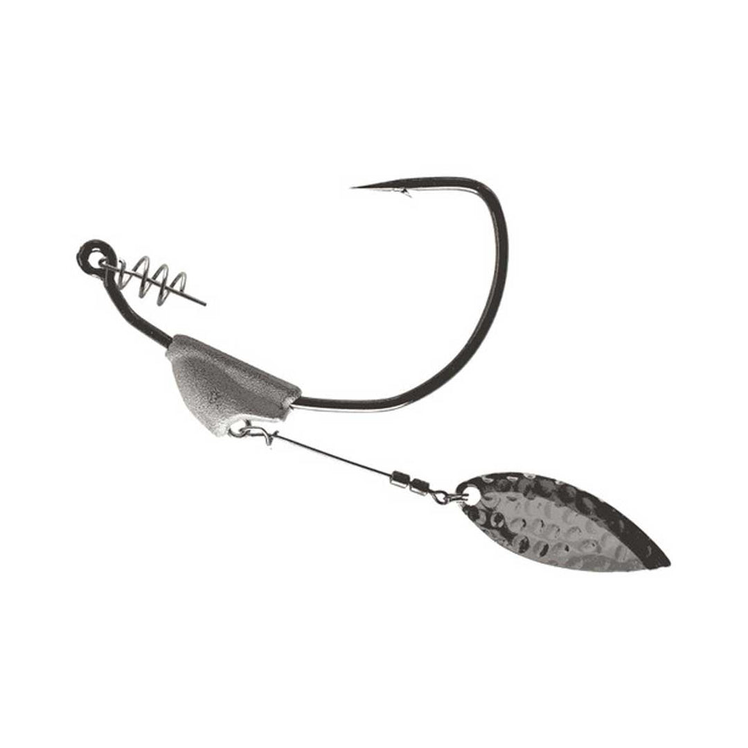 Owner Flashy Swimmer Beast Swimbait Hook with TwistLOCK CPS and Hammered Willow Blade