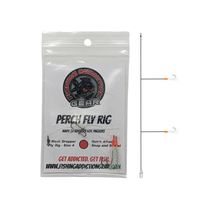 Fishing Addiction Gear Perch Fly Rigs