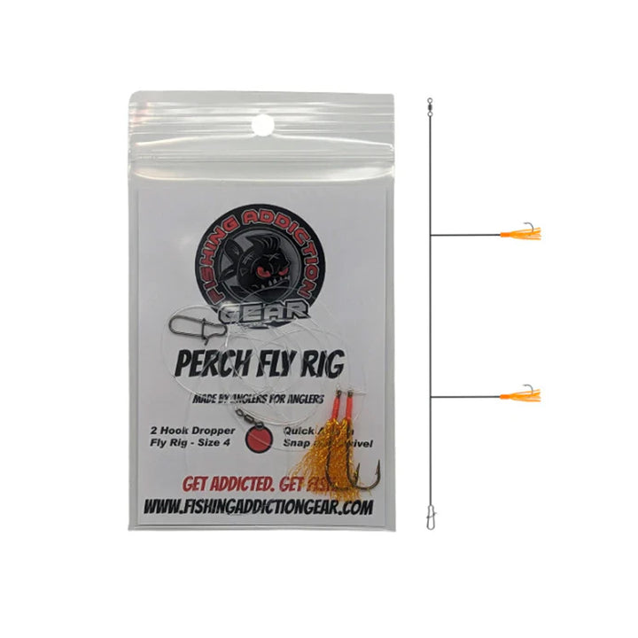Fishing Addiction Gear Perch Fly Rigs