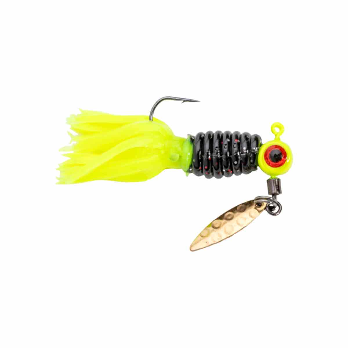 Mr. Crappie Pre-Rigged Thunder Sausage Spin_Tuxedo Black Chart