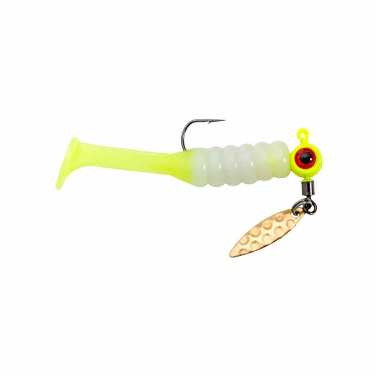 Strike King Mr. Crappie Lightning Shad Fishing Bait - Blue Grass Color - View #11